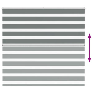 Tenda a Rullo Zebra Larghezza Tessuto 160,9 cm Poliestere 4014118