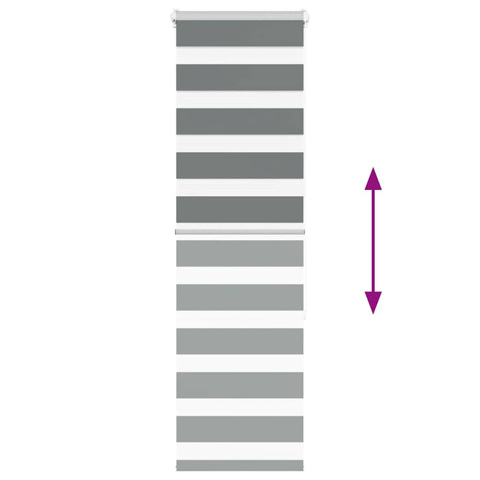 Tenda a Rullo Zebra Larghezza Tessuto 35,9 cm Poliestere 4014119