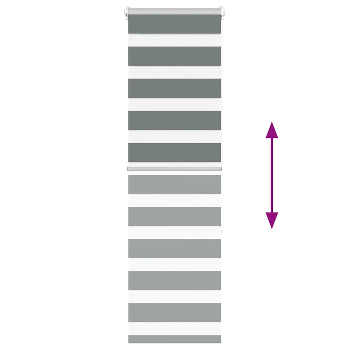 Tenda a Rullo Zebra Larghezza Tessuto 45,9 cm Poliestere 4014121