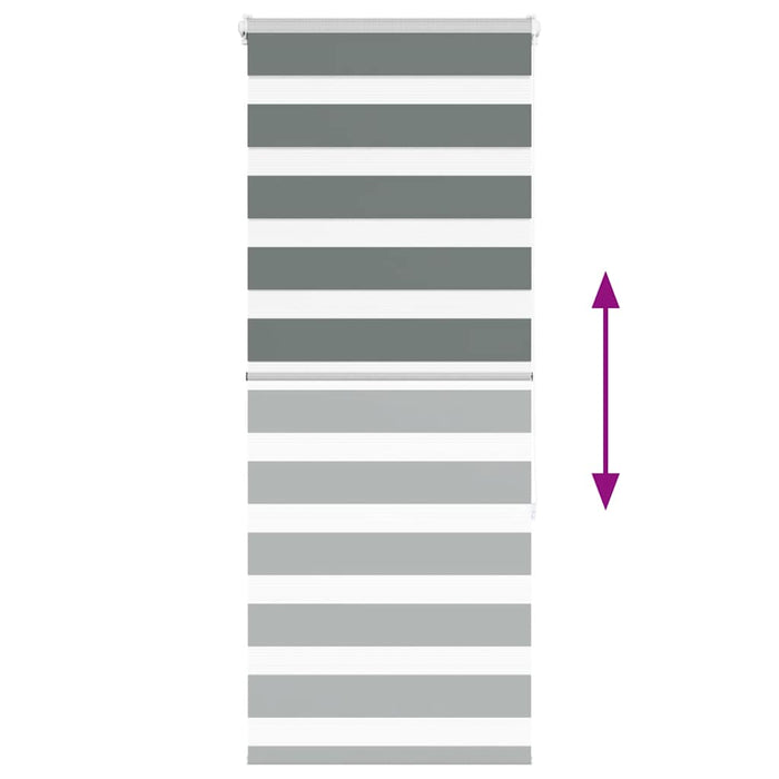 Tenda a Rullo Zebra Larghezza Tessuto 60,9 cm Poliestere 4014124