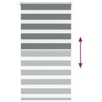 Tenda a Rullo Zebra Larghezza Tessuto 75,9 cm Poliestere 4014127