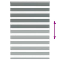 Tenda a Rullo Zebra Larghezza Tessuto 95,9 cm Poliestere 4014131