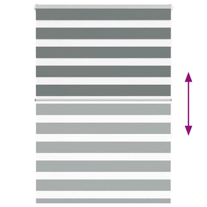 Tenda a Rullo Zebra Larghezza Tessuto 95,9 cm Poliestere 4014131