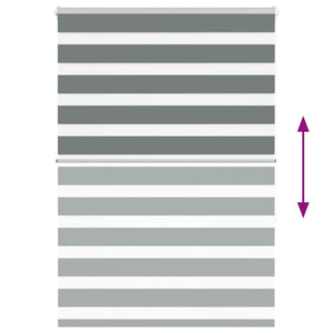 Tenda a Rullo Zebra Larghezza Tessuto 100,9 cm Poliestere 4014132