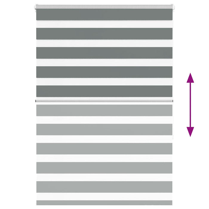 Tenda a Rullo Zebra Larghezza Tessuto 105,9 cm Poliestere 4014133