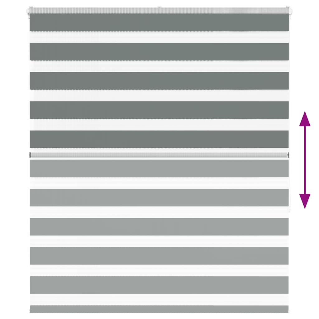 Tenda a Rullo Zebra Larghezza Tessuto 115,9 cm Poliestere