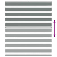 Tenda a Rullo Zebra Larghezza Tessuto 115,9 cm Poliestere