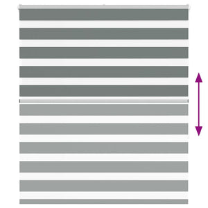 Tenda a Rullo Zebra Larghezza Tessuto 115,9 cm Poliestere