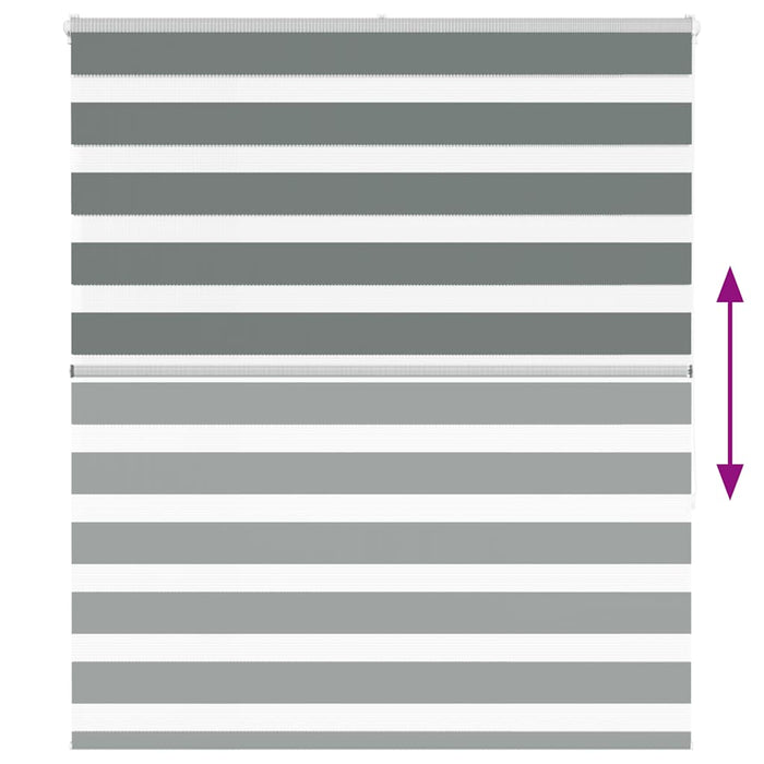 Tenda a Rullo Zebra Larghezza Tessuto 115,9 cm Poliestere