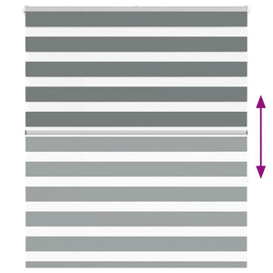 Tenda a Rullo Zebra Larghezza Tessuto 120,9 cm Poliestere 4014136