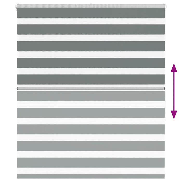 Tenda a Rullo Zebra Larghezza Tessuto 120,9 cm Poliestere 4014136