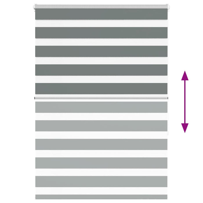 Tenda a Rullo Zebra Larghezza Tessuto 125,9 cm Poliestere 4014137