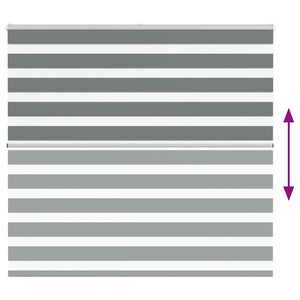 Tenda a Rullo Zebra Larghezza Tessuto 160,9 cm Poliestere 4014144