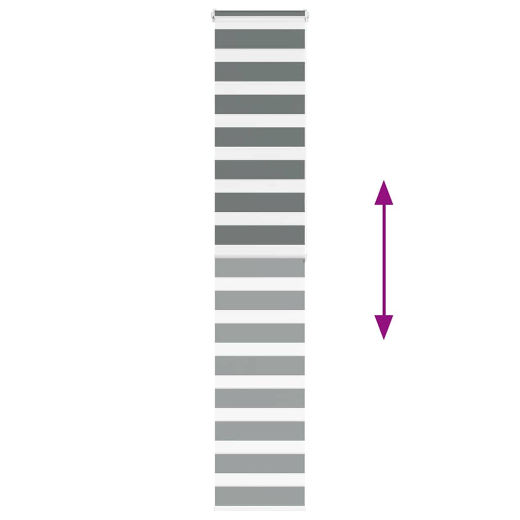 Tenda a Rullo Zebra Larghezza Tessuto 45,9 cm Poliestere 4014147