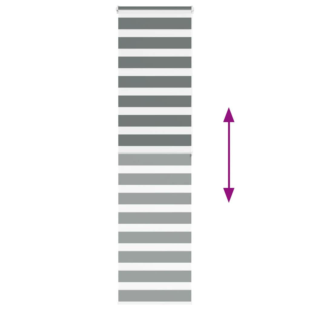 Tenda a Rullo Zebra Larghezza Tessuto 55,9 cm Poliestere