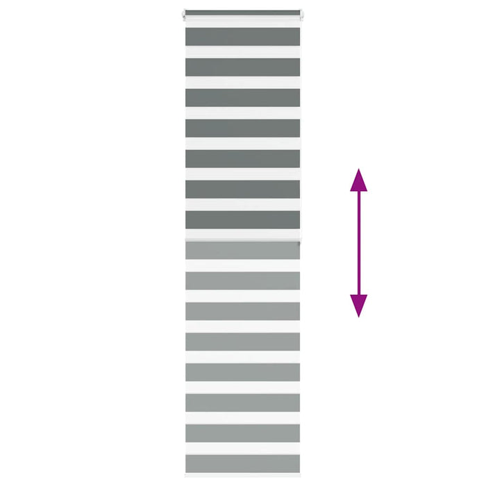 Tenda a Rullo Zebra Larghezza Tessuto 55,9 cm Poliestere