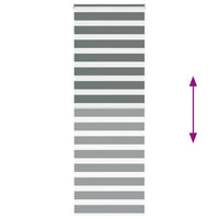 Tenda a Rullo Zebra Larghezza Tessuto 80,9 cm Poliestere 4014154