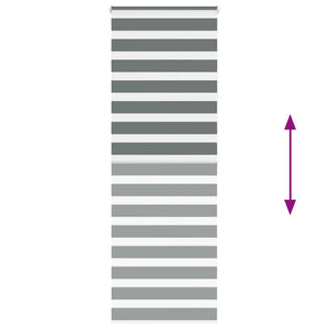 Tenda a Rullo Zebra Larghezza Tessuto 85,9 cm Poliestere 4014155