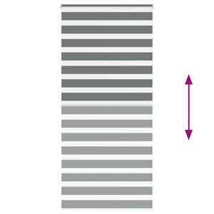 Tenda a Rullo Zebra Larghezza Tessuto 105,9 cm Poliestere 4014159