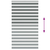 Tenda a Rullo Zebra Larghezza Tessuto 120,9 cm Poliestere