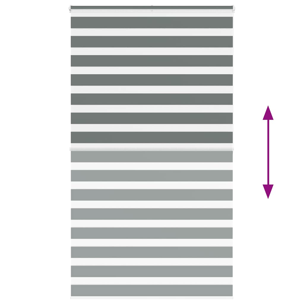 Tenda a Rullo Zebra Larghezza Tessuto 120,9 cm Poliestere 4014162