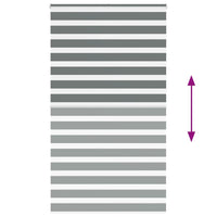 Tenda a Rullo Zebra Larghezza Tessuto 125,9 cm Poliestere 4014163