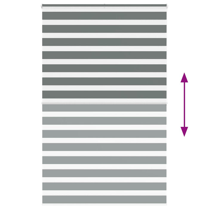 Tenda a Rullo Zebra Larghezza Tessuto 140,9 cm Poliestere 4014166