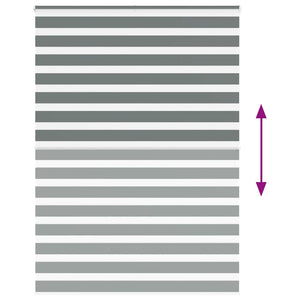 Tenda a Rullo Zebra Larghezza Tessuto 150,9 cm Poliestere