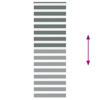 Tenda a Rullo Zebra Larghezza Tessuto 75,9 cm Poliestere 4014179