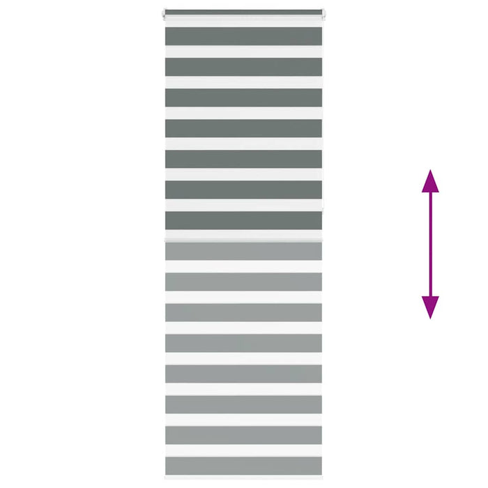 Tenda a Rullo Zebra Larghezza Tessuto 75,9 cm Poliestere 4014179