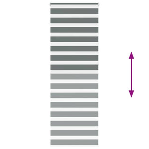 Tenda a Rullo Zebra Larghezza Tessuto 85,9 cm Poliestere 4014181