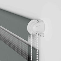 vidaXL Tenda a Rullo Zebra Larghezza Tessuto 95,9 cm Poliestere