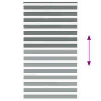 Tenda a Rullo Zebra Larghezza Tessuto 130,9 cm Poliestere 4014190