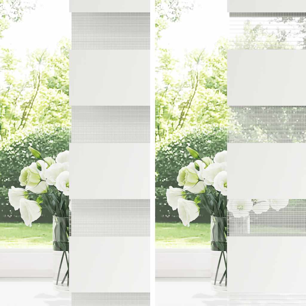 Tenda a Rullo Zebra Nero Larghezza Tessuto 40,9 cm Poliestere 4014198