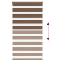 Tenda a Rullo Zebra Larghezza Tessuto 85,9 cm Poliestere 4014311