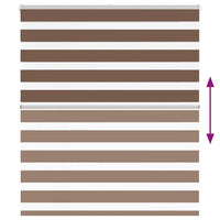 Tenda a Rullo Zebra Larghezza Tessuto 120,9 cm Poliestere 4014318