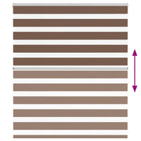 Tenda a Rullo Zebra Larghezza Tessuto 130,9 cm Poliestere 4014320