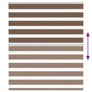 Tenda a Rullo Zebra Larghezza Tessuto 130,9 cm Poliestere 4014320