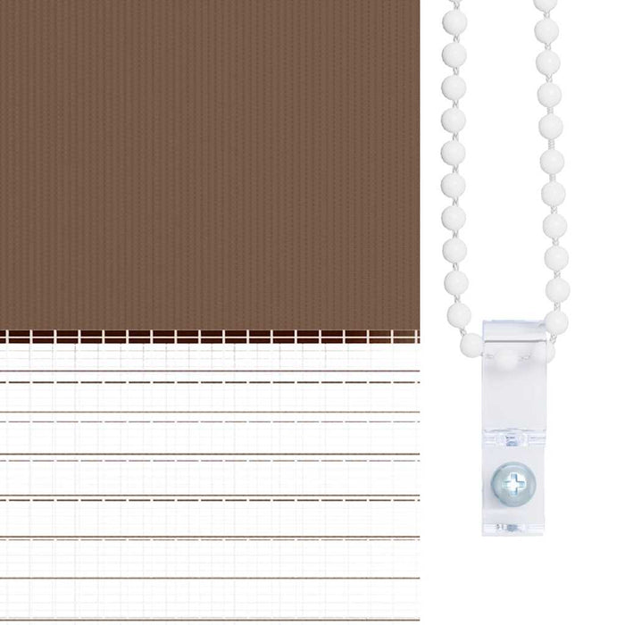 Tenda a Rullo Zebra Larghezza Tessuto 140,9 cm Poliestere 4014322