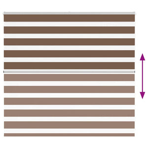 Tenda a Rullo Zebra Larghezza Tessuto 150,9 cm Poliestere 4014324