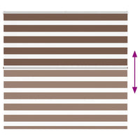 Tenda a Rullo Zebra Larghezza Tessuto 160,9 cm Poliestere 4014326