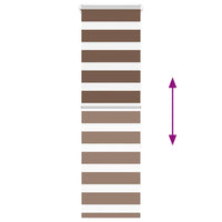 Tenda a Rullo Zebra Larghezza Tessuto 35,9 cm Poliestere 4014327