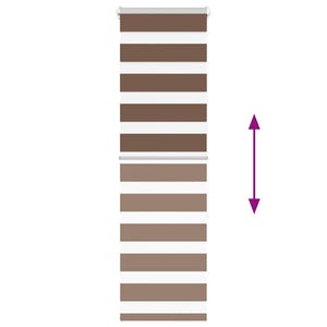 Tenda a Rullo Zebra Larghezza Tessuto 35,9 cm Poliestere 4014327