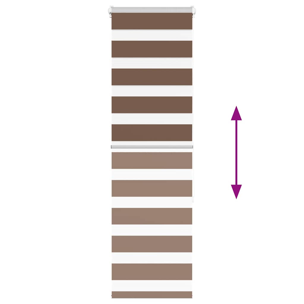 Tenda a Rullo Zebra Larghezza Tessuto 45,9 cm Poliestere 4014329