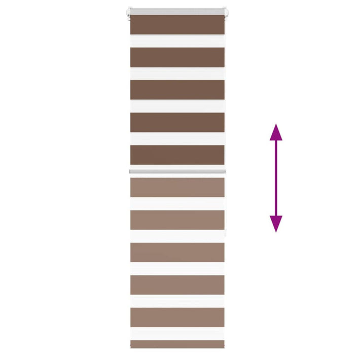 Tenda a Rullo Zebra Larghezza Tessuto 45,9 cm Poliestere 4014329