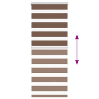 Tenda a Rullo Zebra Larghezza Tessuto 50,9 cm Poliestere 4014330