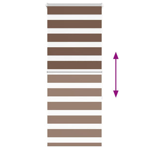 Tenda a Rullo Zebra Larghezza Tessuto 50,9 cm Poliestere 4014330