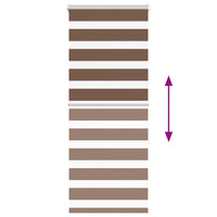 Tenda a Rullo Zebra Larghezza Tessuto 60,9 cm Poliestere 4014332