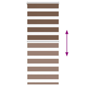 Tenda a Rullo Zebra Larghezza Tessuto 60,9 cm Poliestere 4014332
