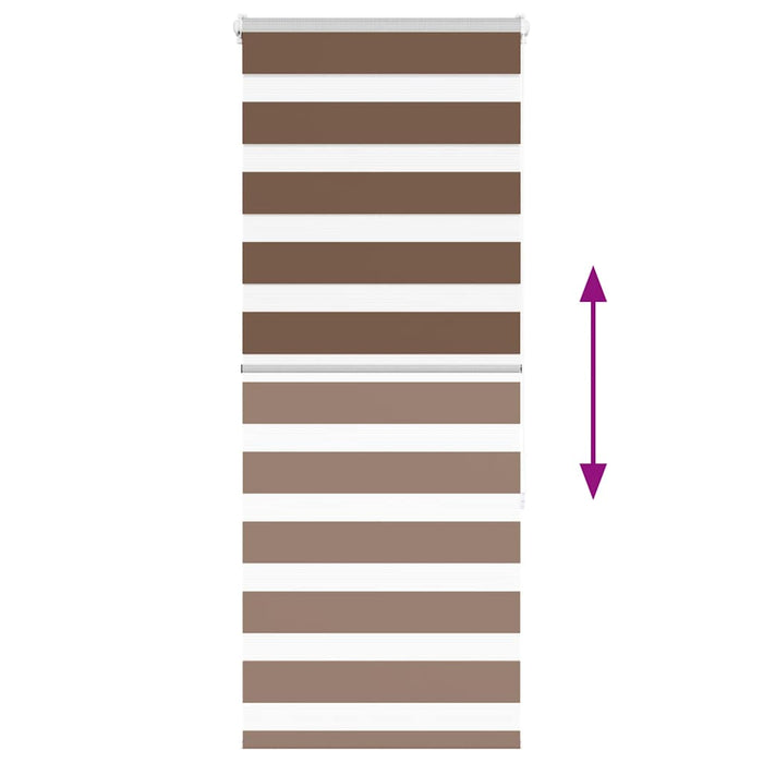 Tenda a Rullo Zebra Larghezza Tessuto 60,9 cm Poliestere 4014332